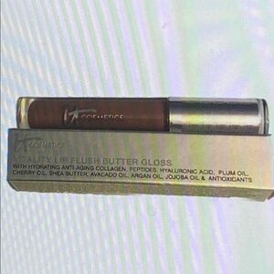 It Cosmetics Lip Flush Lip-Softening Butter Gloss Naturally Pretty BNIB